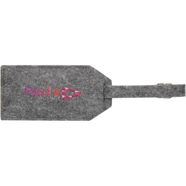Logo trade advertising product photo of: Tie luggage tag
